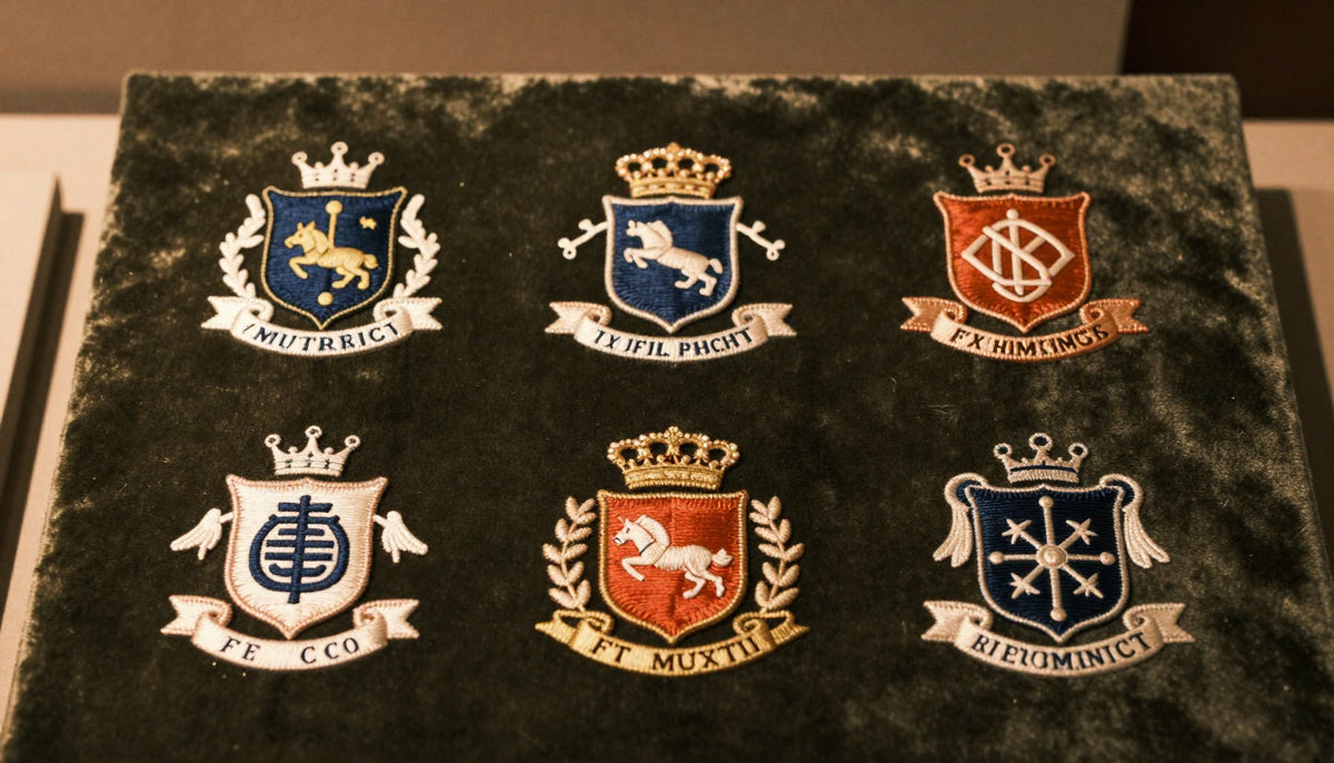 Écusson, blason, monogramme : petite grammaire héraldique